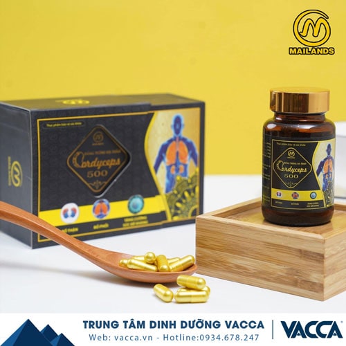 vien dong trung ha thao cordyceps 500 mailands