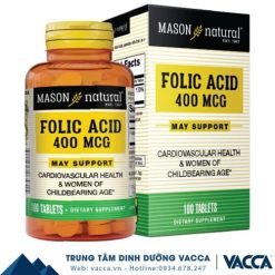 vien uong acid folic mason