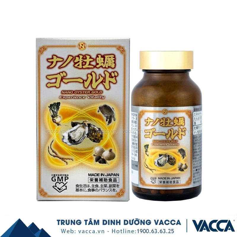 nano-oyster-gold-vacca-1 Nano Oyster Gold - Viên Tinh Chất Hàu Hỗ Trợ Sức Khỏe Nam Giới