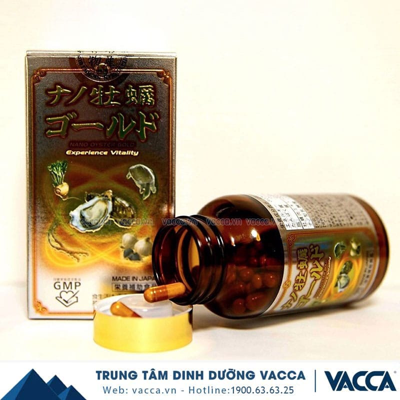 nano-oyster-gold-vacca-3 Nano Oyster Gold - Viên Tinh Chất Hàu Hỗ Trợ Sức Khỏe Nam Giới