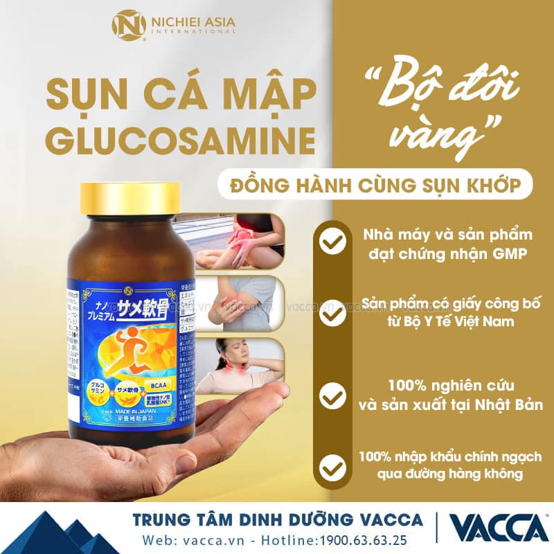Nano Premium Shark Cartilage - Viên Uống Hỗ Trợ Bồi Bổ Sức Khỏe Xương, Sụn Khớp