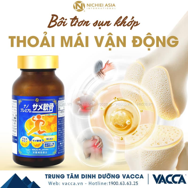Nano Premium Shark Cartilage - Viên Uống Hỗ Trợ Bồi Bổ Sức Khỏe Xương, Sụn Khớp